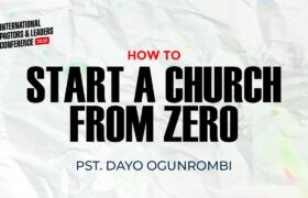 how to start a church from zero